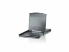 ATEN CL6708MW-ATA-AG SINGLE RAIL 8-PORT DVI FHD LCD KVM 1...