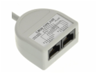 Rozdvojka počítač/počítač 2 x RJ45 UTP T-MOD 3-U5 Solarix...
