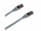 XtendLan patch kabel Cat5E, FTP - 15m, šedý