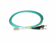 XtendLan FO patch LC-ST 2m 50/125 duplex OM3 , LS0H