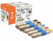 PEACH kompatibilní toner OKI 44469704-9803 MultiPack Plus, 2x3500, 3x2000 str.