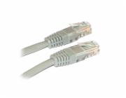 XtendLan patch kabel Cat5E, UTP - 50m, šedý
