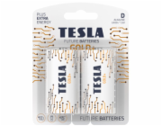 TESLA - baterie D GOLD+, 2 ks, LR20