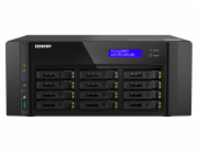 QNAP TS-h1290FX-7302P-128G (AMD EPYC, 128GB ECC RAM, 12x 2,5" U.2, 2x M.2 NVMe, 2x 2,5GbE, 2x 25GbE)