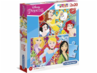 Puzzle Clementoni 2x20 dílků princezny