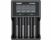 Nabíječka baterií XTAR VC4SL pro válcové baterie Li-ion / Ni-MH / Ni-CD 18650