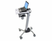Ergotron Neo-Flex - Vozík - pro notebook / myš / čtečka čárových kódů - vysoce kvalitní plast, hliník, ocel - dva odstíny šedi - velikost obrazovky: 12"-17.3"