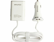 C-400 4xUSB 9,6A prodlužovací dělič cigaretového zapalovače