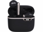Bluetooth sluchátka s mikrofonem HQ TWS (USB-C) černá