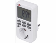 Brennenstuhl 1506320 - Týdenní časovač - Bílá - Digitální - LCD - Tlačítka - 24 h