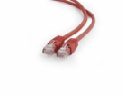 Gembird patch kabel Cat6 UTP, 0.5 m, červený
