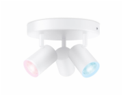 WiZ IMAGEO 3x nastavitelná bodová kulatá deska, LED světlo