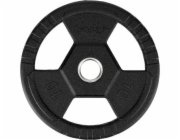 HMS Toh10 Černý olympijský talíř pogumovaný 10 Kg Hms