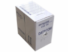 DATACOM kabel drát C6 UTP PVC 305m box šedý