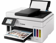 Canon MAXIFY GX5050 - Tiskárna - barva - Duplex - tryskový - ITS - A4/Legal - 600 x 1200 dpi - až 24 ipm (mono) / až 15.5 ipm (barevný) - kapacita: 350 listy - LAN, Wi-Fi(n), USB 2.0