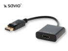 Savio CL-55 video cable adapter 0.2 m DisplayPort HDMI Ty...