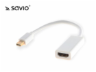 Savio CL-57 adaptér k video kabelům 0,2 m Mini DisplayPor...