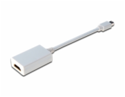 AV Digitus DisplayPort Mini adaptér – HDMI bílý (AK-340404-001-W)