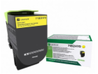 Lexmark X417 - Vysoká výtěžnost - žlutá - originální - ka...