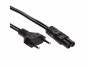 Akyga Napájecí kabel 3.0m/250V/PVC/černá 