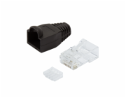 LOGILINK MP0024 LOGILINK - Plug Connector Cat.6 RJ45 100pcs. set, unshielded, black