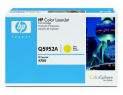 HP 643A - Žlutá - originální - LaserJet - kazeta s barvivem (Q5952A) - pro Color LaserJet 4700, 4700dn, 4700dtn, 4700n, 4700ph+