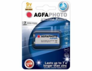 AgfaPhoto Power alkalická baterie 9V, blistr 1ks