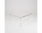 Neomounts NSMONITOR50 - Stojan - pro obrazovka - akrylátový - průhledná