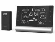 Hama 00186418 Meteostanice Black Line Plus černá