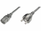 Napájecí propojovací kabel Typ Schuko rovný/IEC C13 M/F 1...