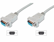 Digitus Null-Modem Anschlusskabel (beige, 3 Meter)