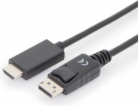 DIGITUS DisplayPort Adaptercable DP-HDMI Typ A 3m AK-3403...