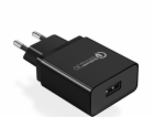 UGREEN USB-A QC 3.0 18W Wall Charger-EU Black