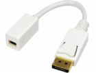 LogiLink DisplayPort Mini – kabel DisplayPort 0,15 m bílý...