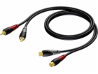 Kabel 2x RCA / CINCH Samec - 2x RCA / CINCH Samec 1,5m