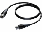 Kabel XLR samec - XLR samice 0,5m
