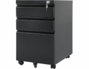 Maclean MC-850 62217 Kovová skříňka pod stůl černá