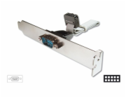 PREMIUMCORD Záslepka 1x sériový port (bracket Canon 9M, RS232, COM)