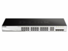 D-Link DGS-1210-24 28-port Gigabit Smart Switch, 24x GbE,...