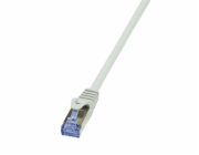 LOGILINK CQ4092S LOGILINK - Cat.6A Patch cable made from Cat.7 raw cable, grey, 10m