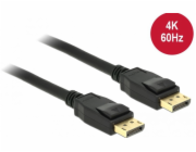 Delock - Kabel DisplayPort - DisplayPort (M) do DisplayPort (M) - DisplayPort 1.2a - 50 cm - podporuje 4K - černá