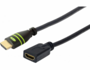 TECHLY 106862 Monitor extension cable HDMI-HDMI M/F 5m Ethernet 4K 60Hz black