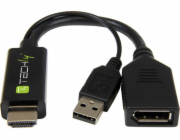 Techly DisplayPort - HDMI AV adaptér černý (ICOC HDMI-DP12A60)