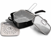 BerlingerHaus pánev s košem a napařovací deskou BH-6554 Black Professional