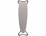 Žehlicí prkno Rolser K-Surf Black Tube 130 x 37 cm - stříbrné