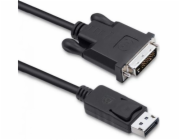 QOLTEC 50364 DisplayPort Cable DVI 24+1 male 1.8m