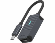 Adapter USB Rapoo UCA-1005 USB-C - DisplayPort Szary  (002176860000)
