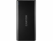 Canyon CNE-CPB1006B CANYON powerbanka PB-106B,10000mAh Li-poly,Input 5V/2A (Micro-USB/USB-C),Output 5V/2.1A (2xUSB-A),černá