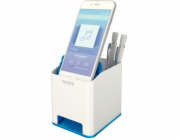 LEITZ Stojánek na tužky  WOW hudební, bílá/modrá