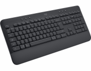Logitech Signature K650 - Klávesnice - bezdrátový - Bluetooth 5.1 - QWERTY - US mezinárodní - grafit